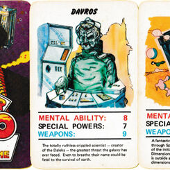 Doctor Who Trump Card Game