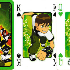 Ben 10 playing cards