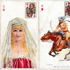 Ogdens Beauties & Military cigarette cards