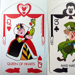 Queen of Hearts card game