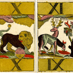 Animal Tarot by J. B Dubois