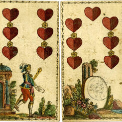 Historical playing cards by Joseph Fetscher