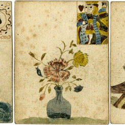 Hand-drawn set of 52 playing cards
