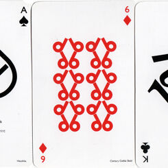 Typographic Playing Cards