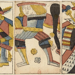Archaic Franco-Spanish pattern
