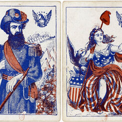American Civil War playing cards