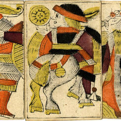 Archaic Spanish-suited pattern from Bayonne