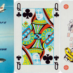 Braathens SAFE playing cards