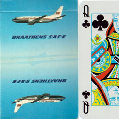 Braathens SAFE playing cards