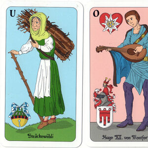 Vorarlberg Büschel Jasskarten