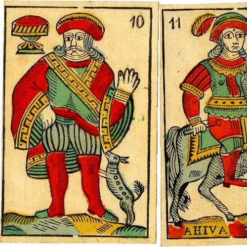 French Spanish-suited cards for South America