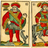 French Spanish-suited cards for South America
