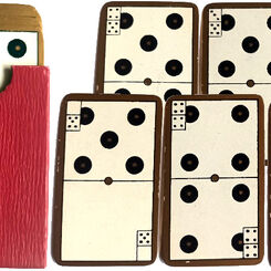 Miniature Card Dominoes