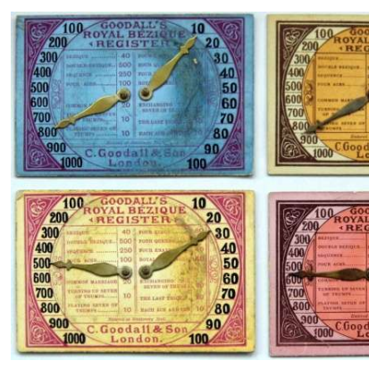 Bezique Markers, 1860-1960
