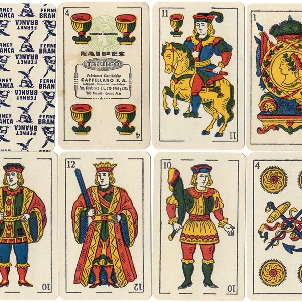 Naipes Triunfo for Fernet Branca