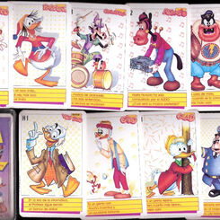 Disney Characters Cromy card game Argentina