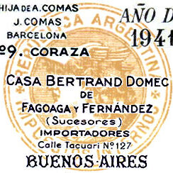 Naipes Coraza, Comas, Barcelona, 1940s