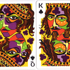 Vizaĝo playing cards