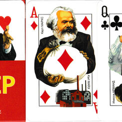 CCCP playing cards