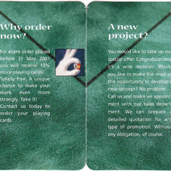 Advertising deck for Carta Mundi