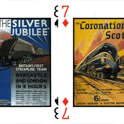 Railway Posters Playing Cards
