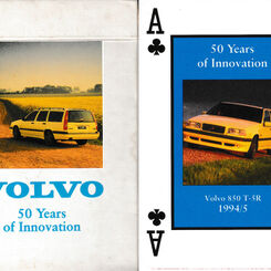 Volvo playing cards
