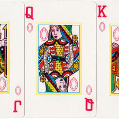 4C Gemstone playing cards for De Beers