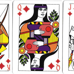 Canadian heritage playing cards