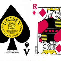Unisex playing cards