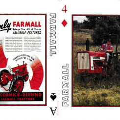 Farmall playing cards