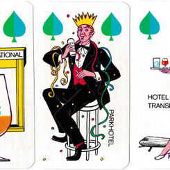 Interhotel playing cards