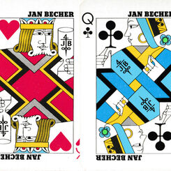 Jan Becher playing cards
