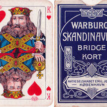 Warburg’s Skandinaviske Bridge Kort