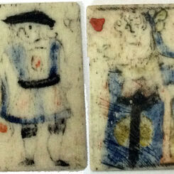 Bone Playing Cards