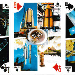 CNES playing cards