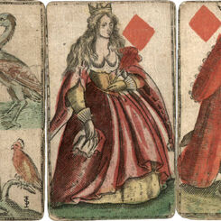 XVII Century Engraved Animal Cards