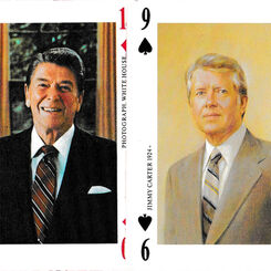 Presidential playing cards