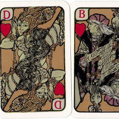 Art Nouveau Rommé • Canasta • Bridge