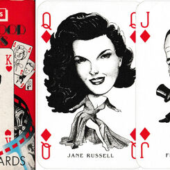 Hollywood Greats playing cards