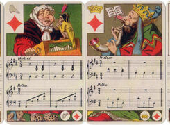 Musikalisches Kartenspiel