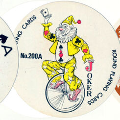 Fairy Brand Round Playing Cards No.200A