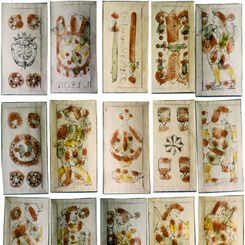 Sicilian playing cards by Antonio Monasta