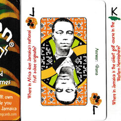 Jamaican trivia playing cards
