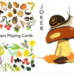Foragers playing cards