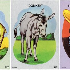 Donkey game from Malaysia