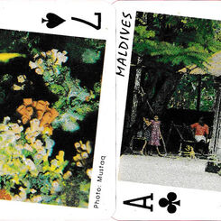 Maldives pictorial playing cards