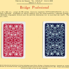 Naipes Bridge Profesional