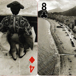 Mario Testino playing cards