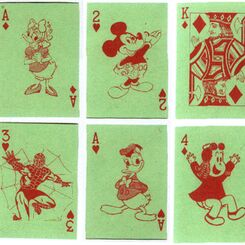 Disney playing cards from Peru