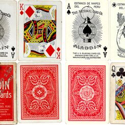 Playing Cards manufactured by The US Playing Card Co for the Estanco de Naipes del Peru